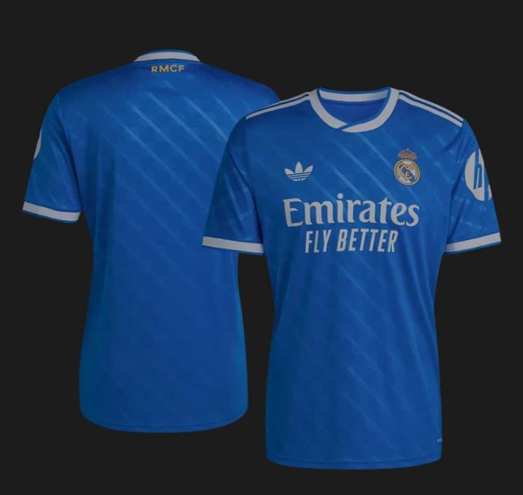 Футболна тениска Real Madrid 2025/26 – син екип