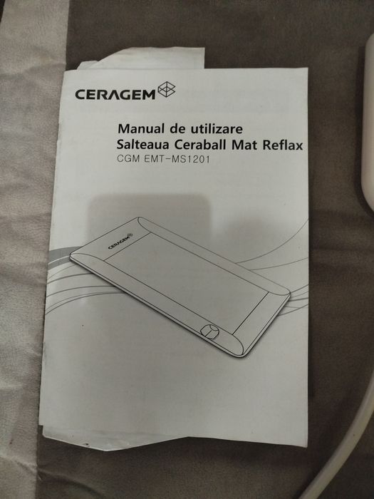 Pat masaj CERAGEM MCB-1201 Reflex - stare foarte buna