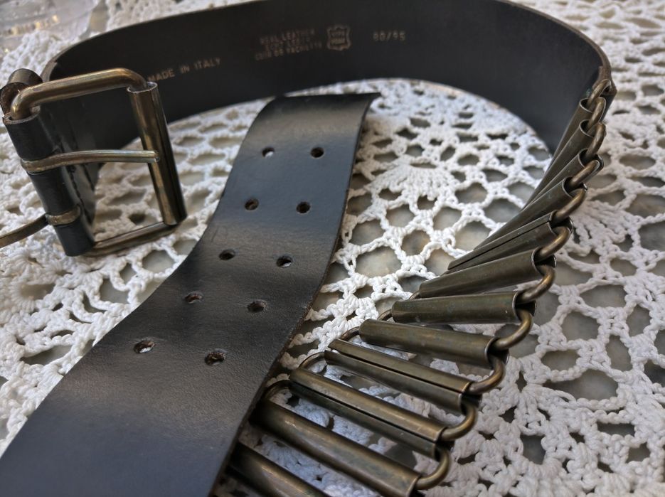 3 бр. Естествена кожа Дамски колани Vera Pelle - Espirit,