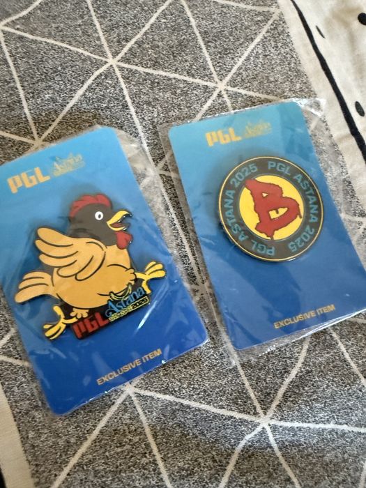 PGL ASTANA 2025 пины значки