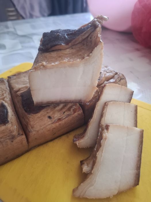 Сало копчёное от домашней свинки