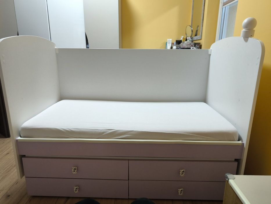 Бебешко/ детско легло Магия 70/140 см с матрак  ТЕД Favorite baby