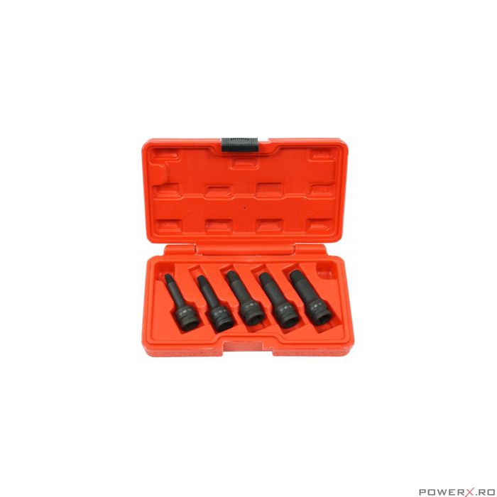 Trusa extractoare pentru suruburi 3/8, 5 piese Verke
