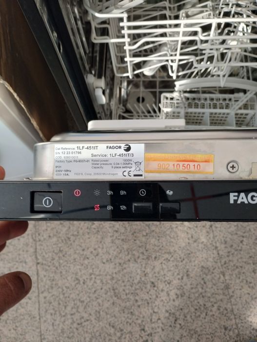 Съдомиялна FAGOR 45 см.за  Пълно Вграждане