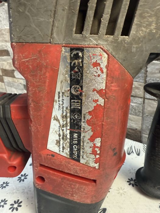 Акумулаторен безчетков перфоратор Milwaukee M18CHPX-0X, 18 V, 4 J,