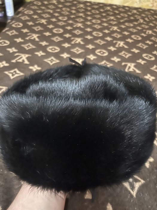 Шапка ушанка норка