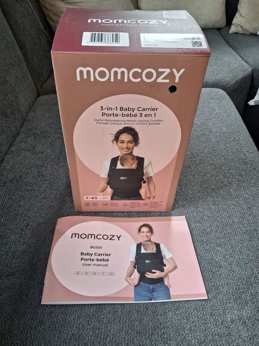 Ергономична раница-кенгуру Momcozy Air Mesh 3-24месеца