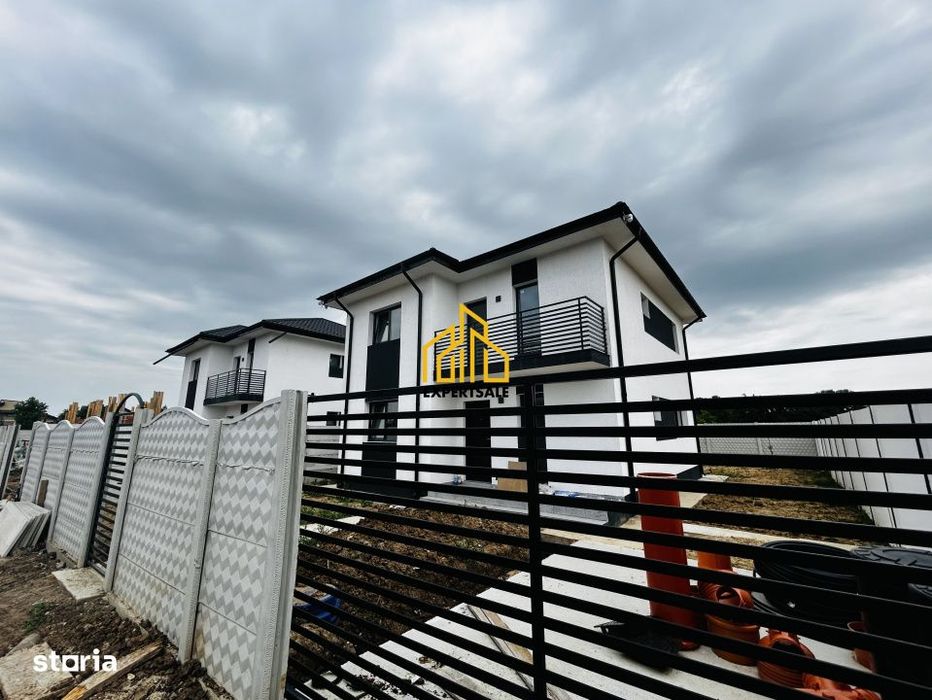 Vile Clinceni individuale 4 camere, teren 350 MP