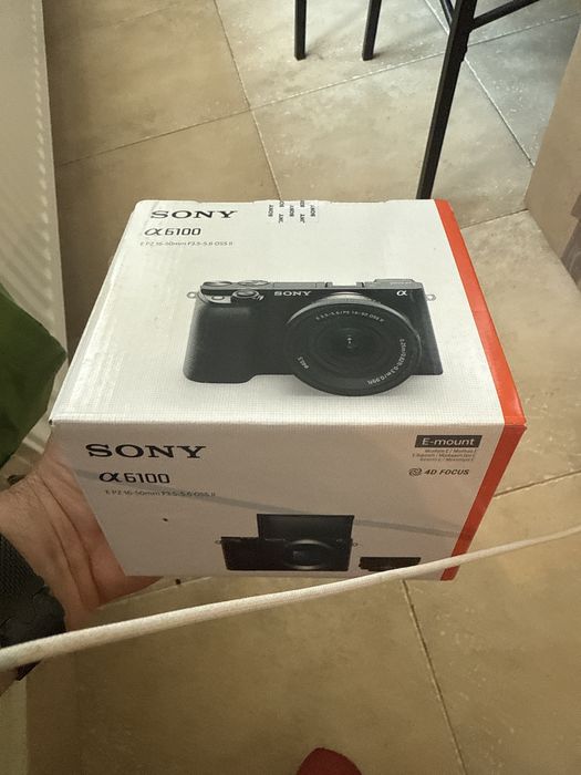 Sony alfa 6100 Nou