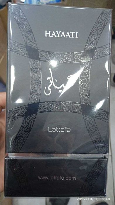 LATTAFA HAYATI EDP 100 ML Духи ОАЭ оригинал подарки для мужчин