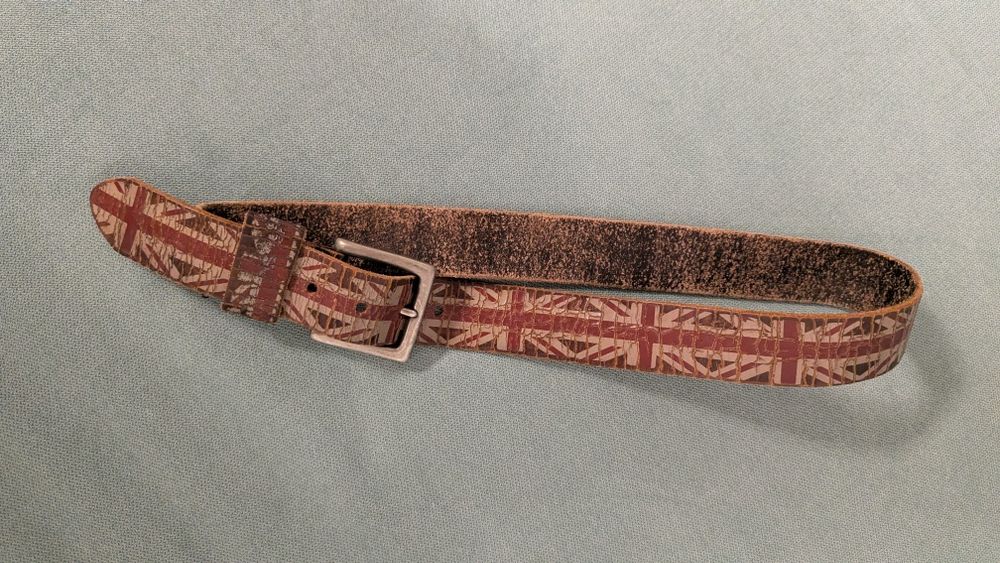 Мъжки колан естествена кожа