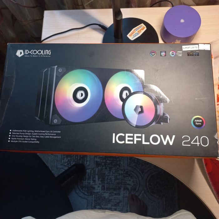Сжо ID-COOLING Iceflow 240 Argb