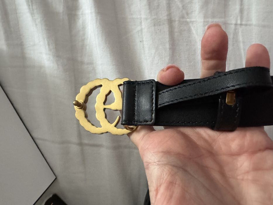 Curea originala Gucci superba cu perle marime 85 full box