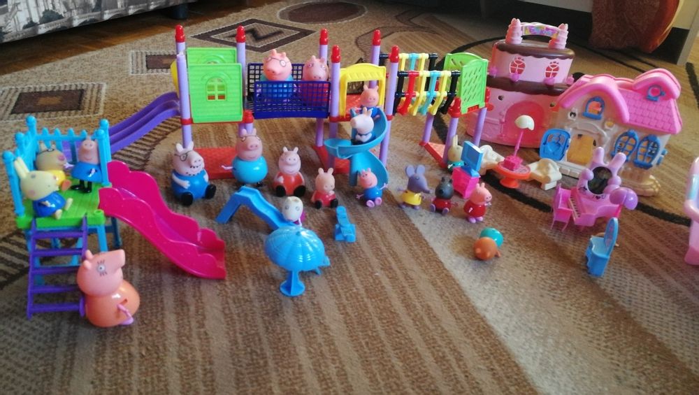 Игрушки, пеппа набор