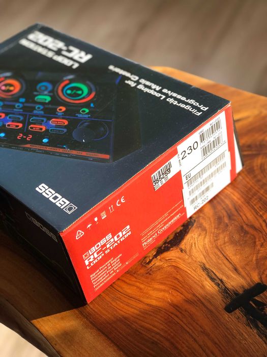 Boss RC-202 Loopstation / Statie looper portabil aproape neutilizat