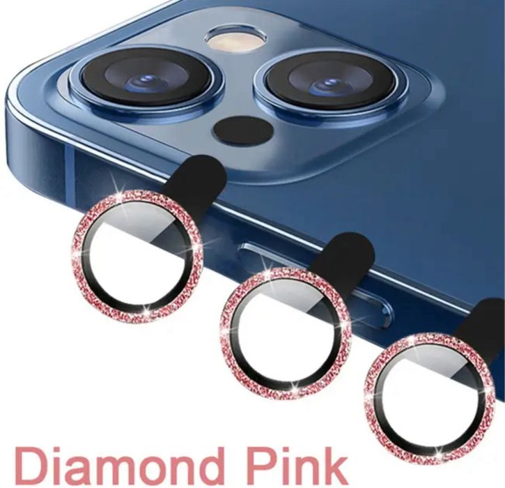 Iphone 13/14/15/16 PRO MAX PLUS Folie Protectie Camera DIamond