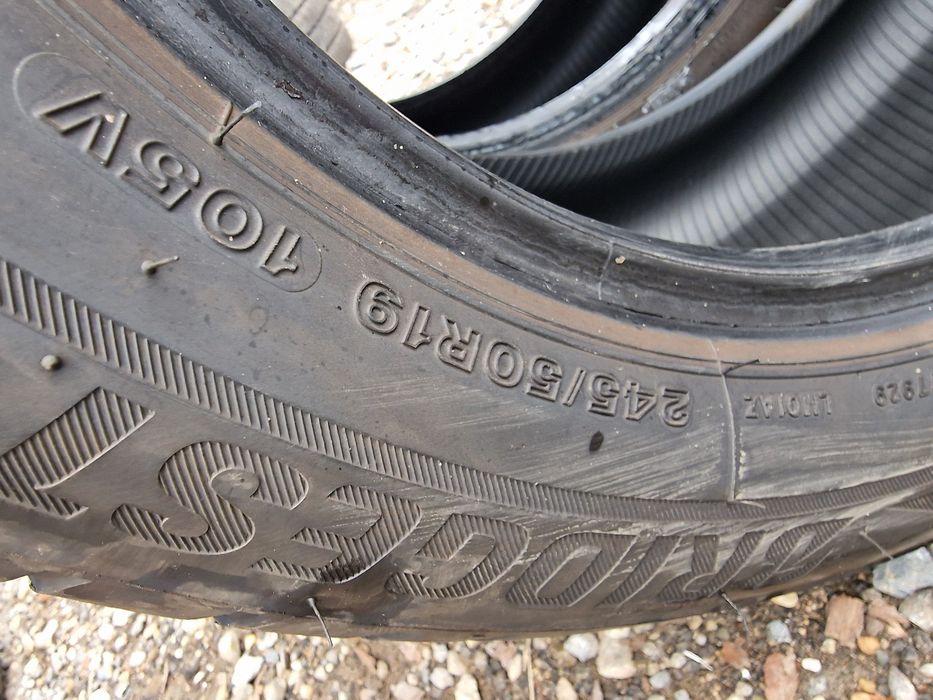 Anvelope 245/50R19 marca Bridgestone, M+S, DOT 2023, 7mm