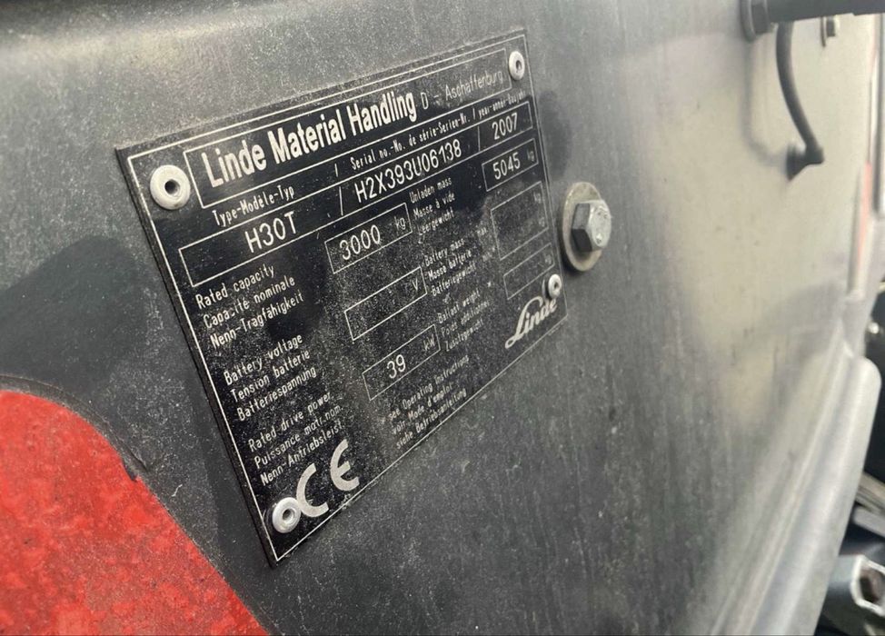 Stivuitor Linde H30