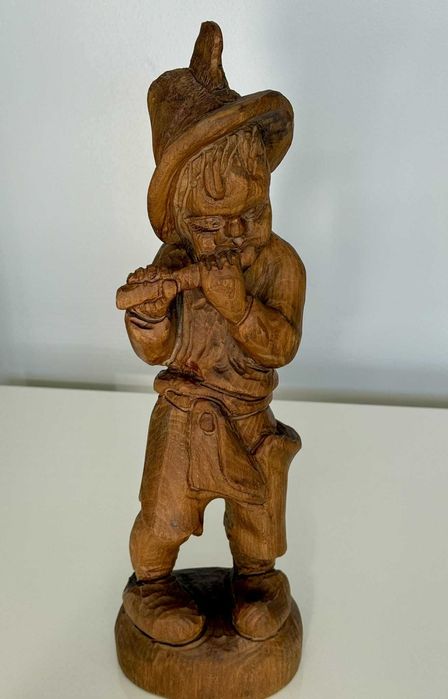 Винтидж фигурка дърворезба