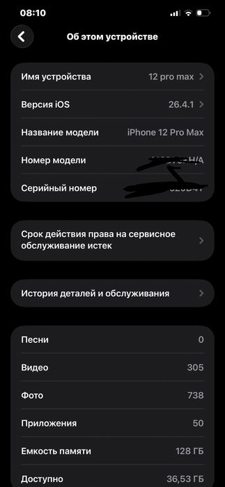 Iphone 12 pro max 128 gb