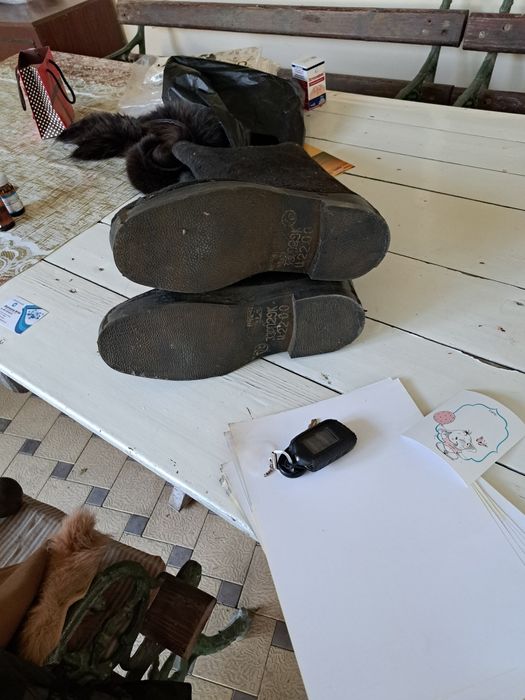 Мужские тёплые валенки