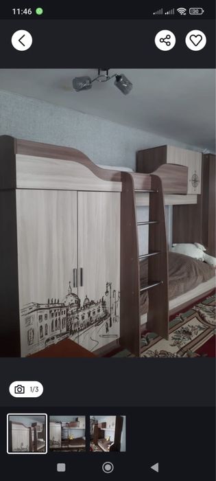 двухярустной спальный продам