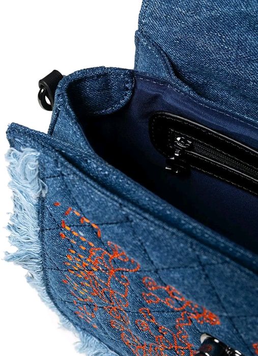 Geantă Crossbody Desigual Galactic Denim - NOUĂ cu etichetă