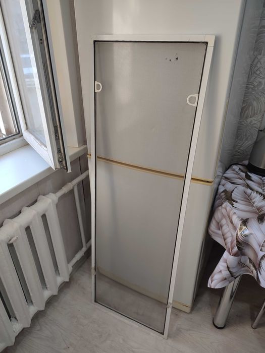 Москитная сетка 134×45 см для пластиковых окон