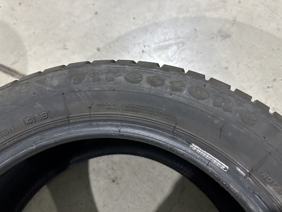 2бр. Отлични Зимни Гуми 185/60R/15 -FIRESTONE- DOT:4118- 5,7мм