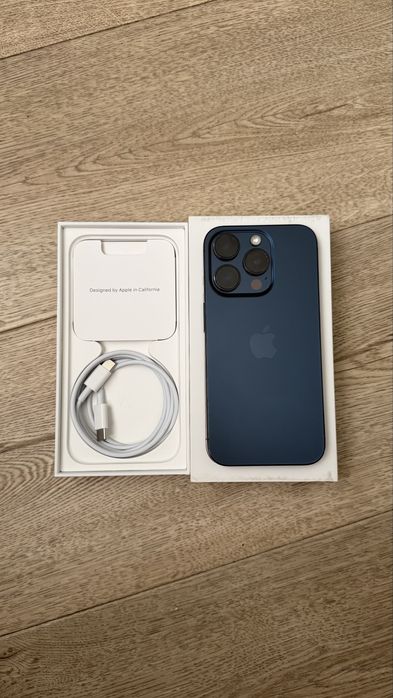 iPhone 15 Pro 128GB Blue Titanium