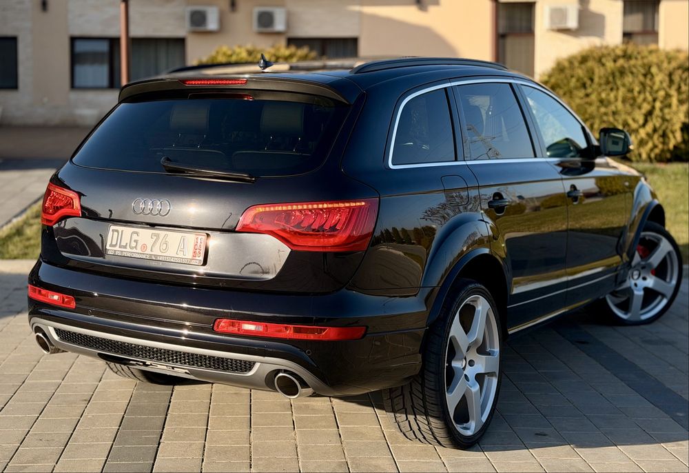 Audi Q7 Exclusive 3x S-line 2012 // 3.0TDI 245 CP Euro 5 // 7 locuri