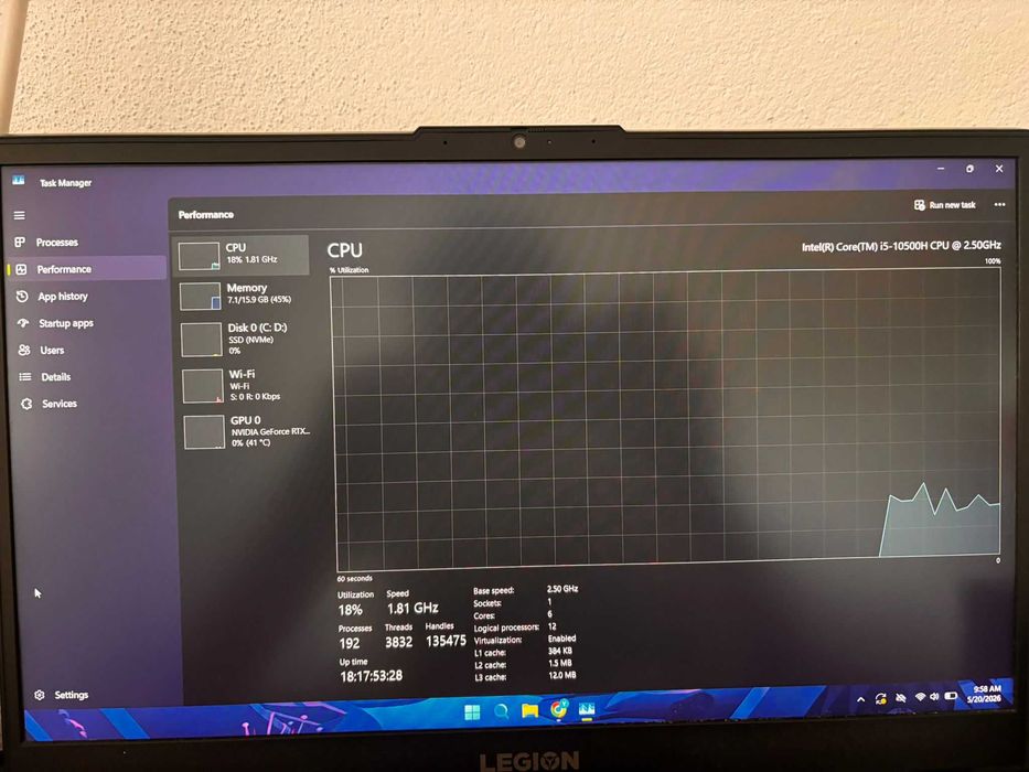 Laptop Gaming  Lenone Legion