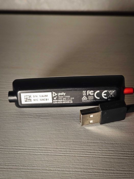 Adaptor Telecomanda Plantronics C5200 USB A la Jack Stereo 3.5mm