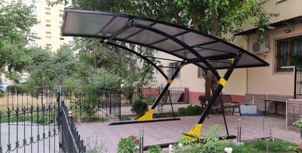 Навесы, Навес дла Машины, металлоконструция