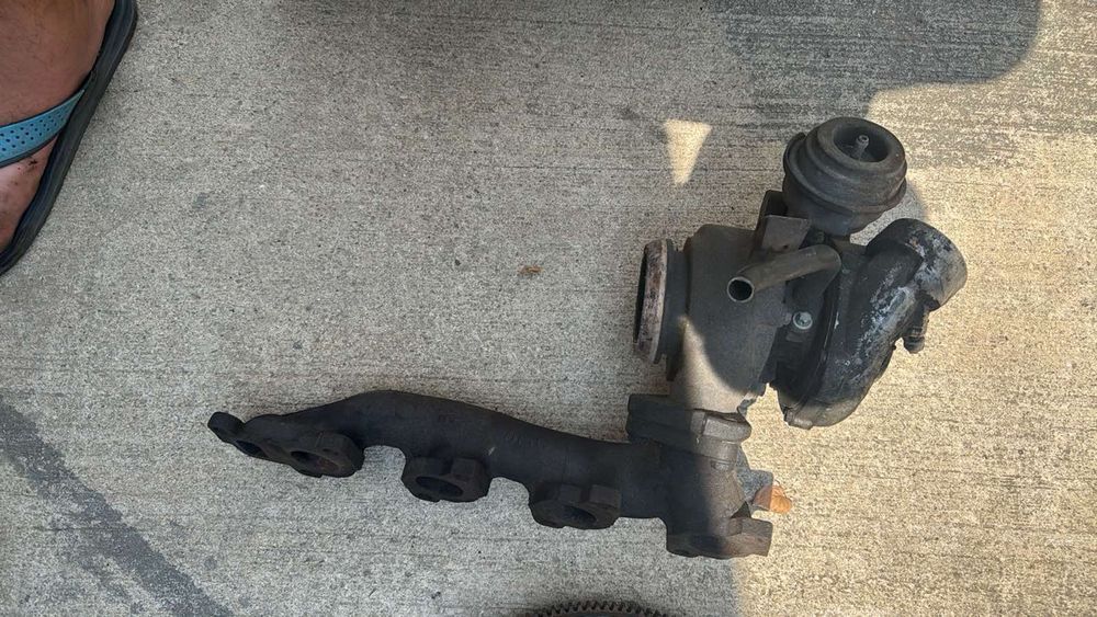 Глава с валове цял комплект съединител и турбина от Мерцедес c220