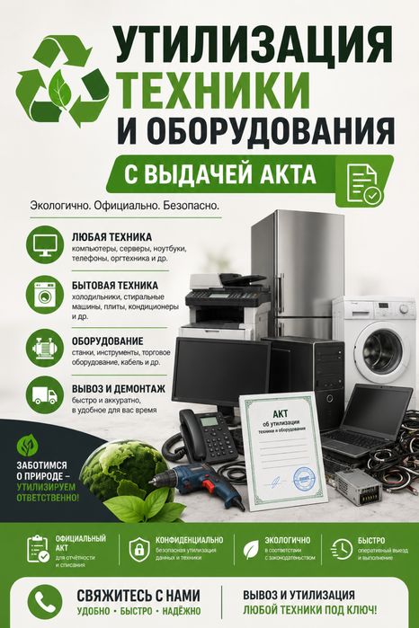 Утилизация техники