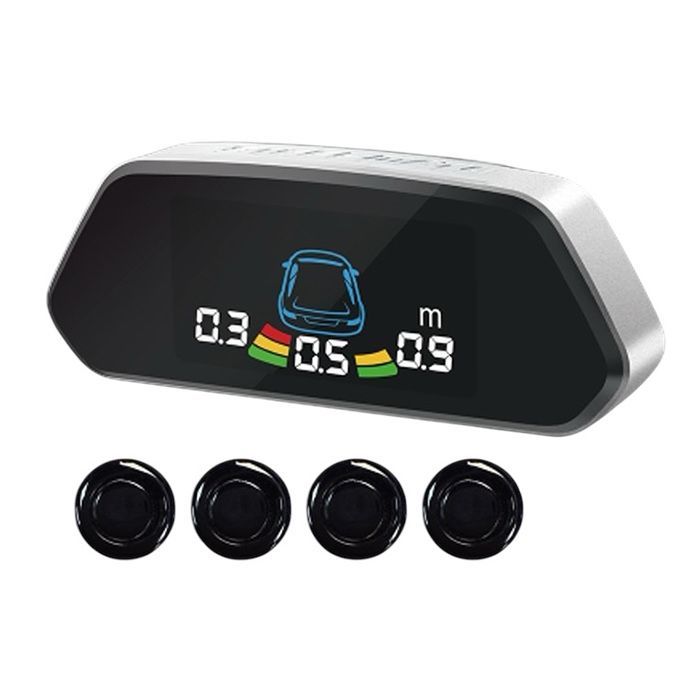 Парктроник с 4 сензора и LED дисплей за кола