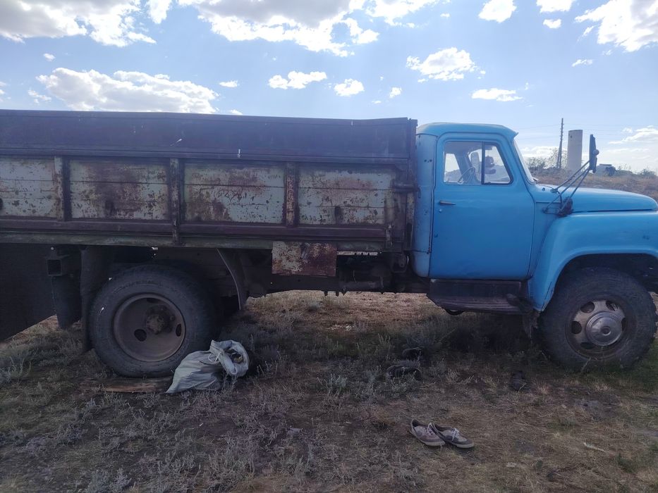 Газ 53 самасвол на ходу