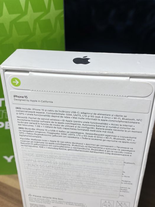 iPhone 15• 128 GB • Black