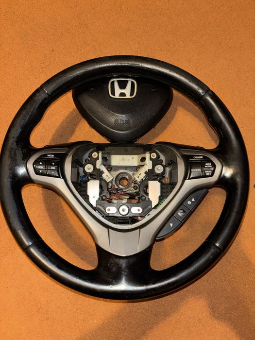 Оригинален волан Honda Accord 8 (2008–2015) + AIRBAG + Лентов кабел