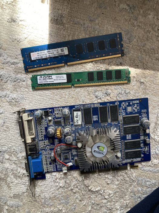 оперативка и видеокарта