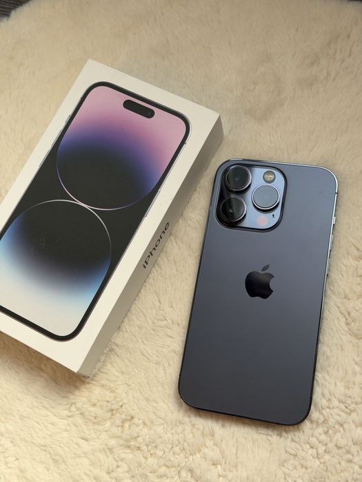 СПЕШНО! Гаранционен IPHONE 14 Pro 256 GB Purple като нов