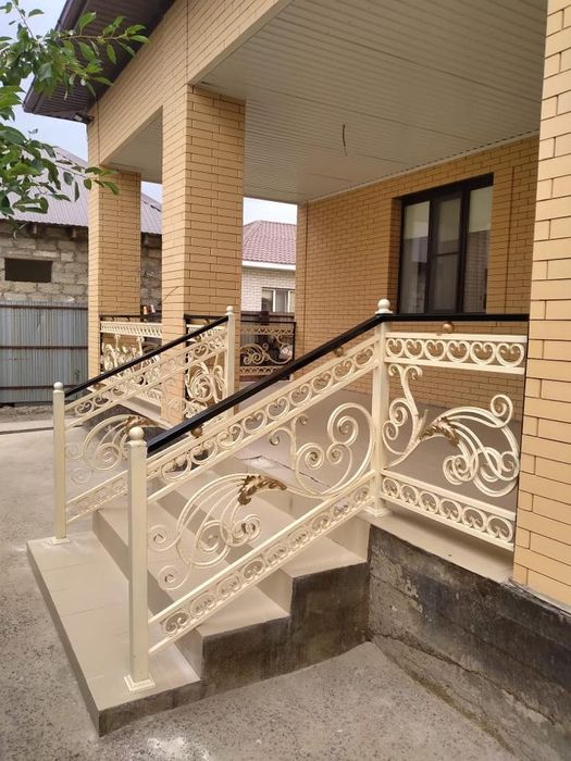 Ворота,навес,перила