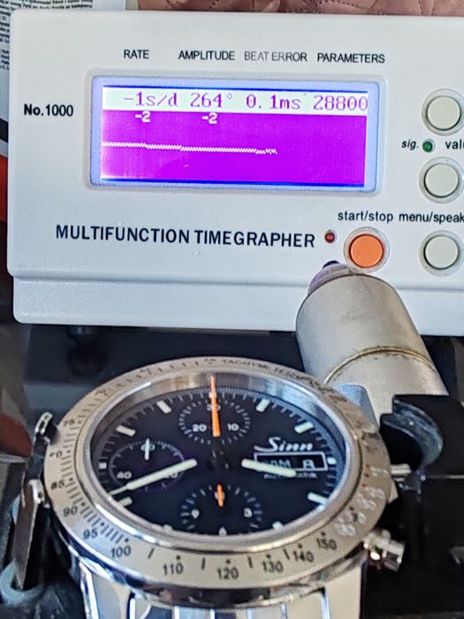 Ceas Sinn 303 Autobahn Automatic Chronograph Diver 300 m