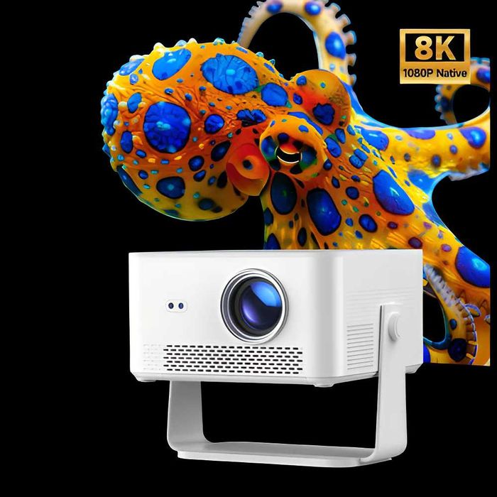 Смарт LED Проектор Magcubic® HY450MAX Android 14 8K 1100 ANSI Лумена