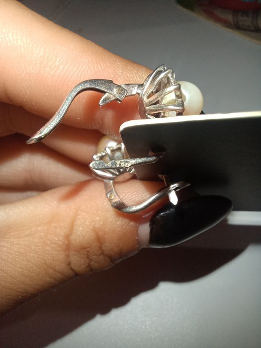 Cercei din aur 18 K (750)