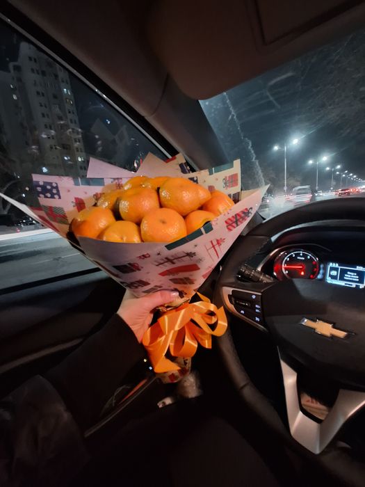 Мандариновые букеты