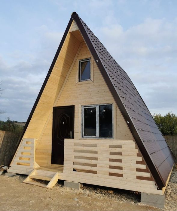 Vand cabane tip A frame