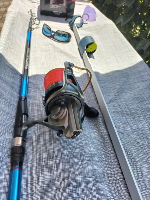 Set pescuit marin sau lac, distanta extrema