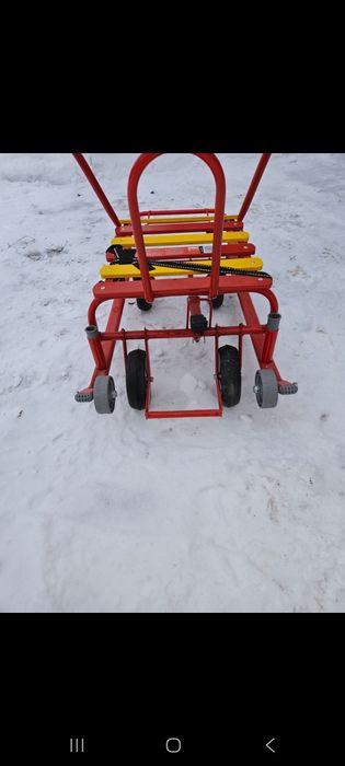 Санки с колёсами